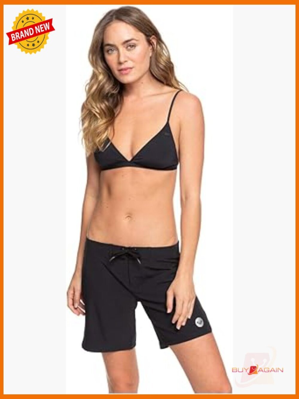 7 Inch Boardshorts UPF 50+ Quick Dry Drawstring Mid Rise